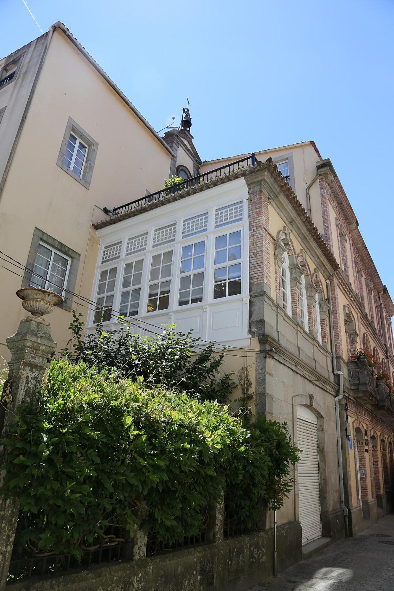 Hotel Vía XIX Caldas De Reis Exterior foto