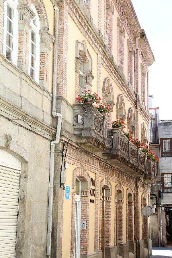 Hotel Vía XIX Caldas De Reis Exterior foto